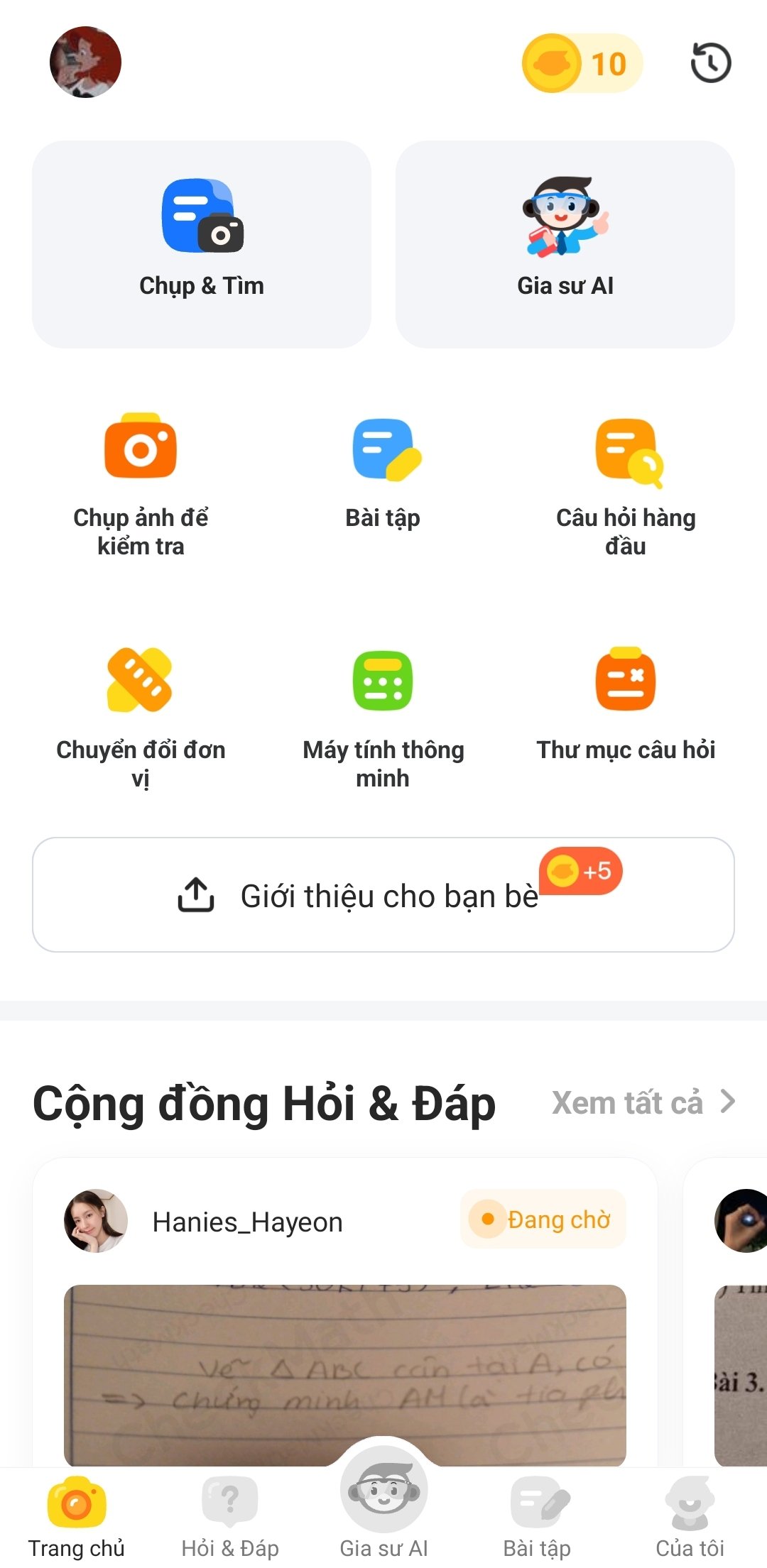 CheckMath: Hỗ trợ học Toán cùng trợ lý ảo AI - Vnedu| Vnedu Tra Cứu ...