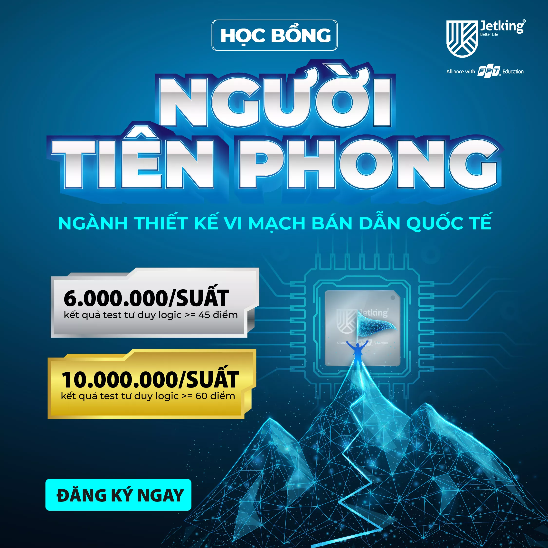 Học bổng người tiên phong FPT Jetking 2024