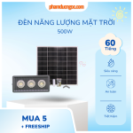 Đèn năng lượng mặt trời siêu sáng, chống nổ, chất lượng cao