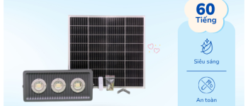 Đèn năng lượng mặt trời siêu sáng, chống nổ, chất lượng cao